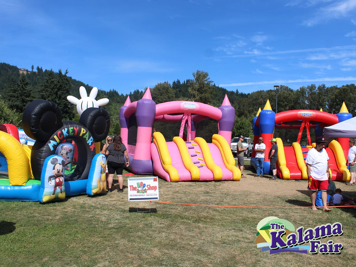 Kalama Fair 2023 Bounce Houses