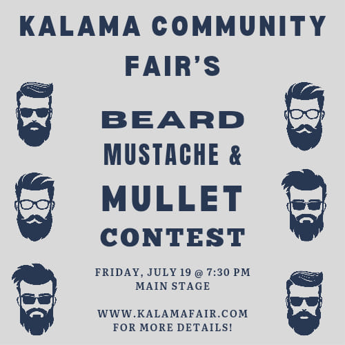 The Kalama Fair Beard, Mustache and Mullet Contest