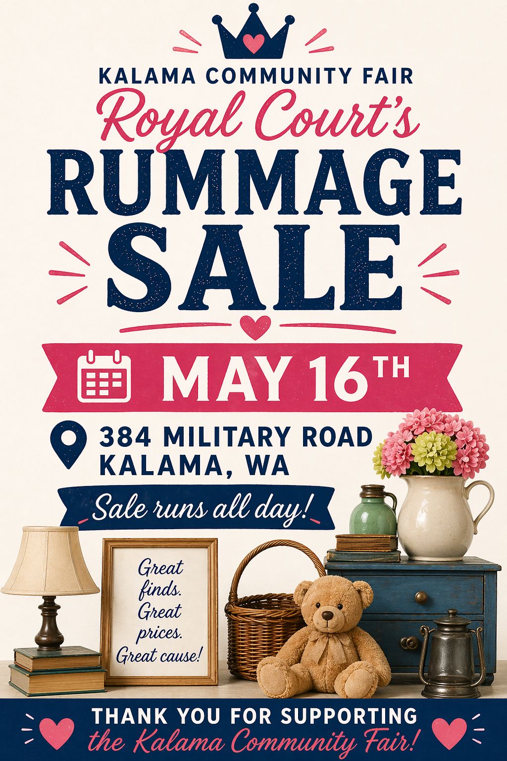 Kalama Fair Rummage Sale 2026