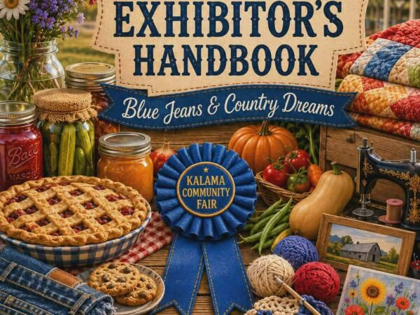 2026 Kalama Fair Exhibitor's Handbook Cover